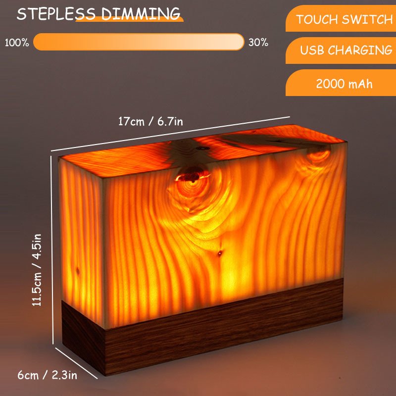 Retro Wood Table Lamp Creative Wood Grain Bedside Lamp Charging Night Light Wooden Base Vintage Desk Lamp Bedroom Birthday Gift - Upgrade C - China Retro Wood Table Lamp Creative Wood Grain Bedside Lamp Charging Night Light Wooden Base Vintage Desk Lamp Bedroom Birthday Gift - Upgrade C - China