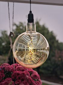 RetroEssence‚Ñ¢ Battery Operated LED Vintage Light | by Pacific Accents - Globe