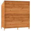 Garden Shed Brown 40.2"x20.5"x44.1" Solid Wood Fir - Brown