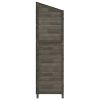 Garden Shed Anthracite 21.7"x20.5"x68.7" Solid Wood Fir - Anthracite