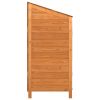 Garden Shed Brown 40.2"x20.5"x44.1" Solid Wood Fir - Brown