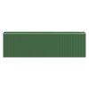 Garden Shed Green 75.6"x238.6"x87.8" Galvanized Steel - Green