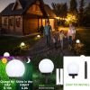 2/4/8pcs Led Solar Garden Light Solar Lamp Outdoor Waterproof Lawn Light Pathway Landscape Lamp For Home Yard Driveway Lawn Park - White light - 4pcs