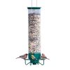 Squirrel-Proof Bird Feeder Outdoor Garden Decoration Automatic Bird Feeder Hanging Hummingbird Water Feeder - plastic style