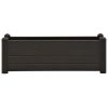 Garden Raised Bed PP Anthracite 39.4"x16.9"x13.8" - Anthracite