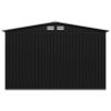 Garden Storage Shed Anthracite Steel 101.2"x80.7"x70.1" - Anthracite