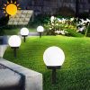 2/4/8pcs Led Solar Garden Light Solar Lamp Outdoor Waterproof Lawn Light Pathway Landscape Lamp For Home Yard Driveway Lawn Park - Warm light - 8pcs