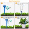 24Pcs Plant Watering Spikes Self Watering Devices Automatic Plant Waterer with Slow Release Control Valve For Outdoor Indoor Plant - Watering Spike