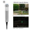 Solarek 6 Pack Outdoor Solar Light IP44 Waterproof RGB Garden Lamp Landscape Lawn D√©cor Light - Silver