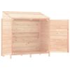 Garden Shed 40.2"x20.5"x44.1" Solid Wood Fir - Brown