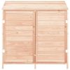 Garden Shed 40.2"x20.5"x44.1" Solid Wood Fir - Brown