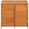 Garden Shed Brown 40.2"x20.5"x44.1" Solid Wood Fir - Brown