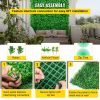 VEVOR Artificial Boxwood Grass Backdrop Panels