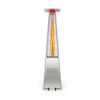 42000 BTU Pyramid Patio Heater with Wheels - as show