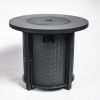 30inch Propane Round Fire Table 40000BTU Propane Fire Pit Table - as Pic