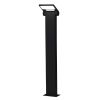 Inowel Outdoor Pathway Lights LED Bollard Light Landscape Path Light Modern Waterproof Driveway Lights 11706 - Black - 23.62in