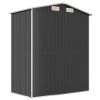 Garden Shed Anthracite 75.6"x42.5"x87.8" Galvanized Steel - Anthracite