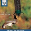 Squirrel-Proof Bird Feeder Outdoor Garden Decoration Automatic Bird Feeder Hanging Hummingbird Water Feeder - plastic style