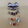 1pc Metal Cat Wind Chime, Fish Wind Bell Pendant, Novel And Interesting Handicraft Metal Catfish Wind Chime Home Decoration - Metal